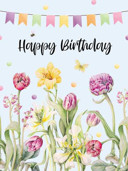 XL kaart - Happy birthday