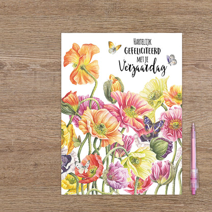 XL kaart - Hartelijk gefeliciteerd