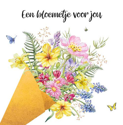 Een bloementje voor jou