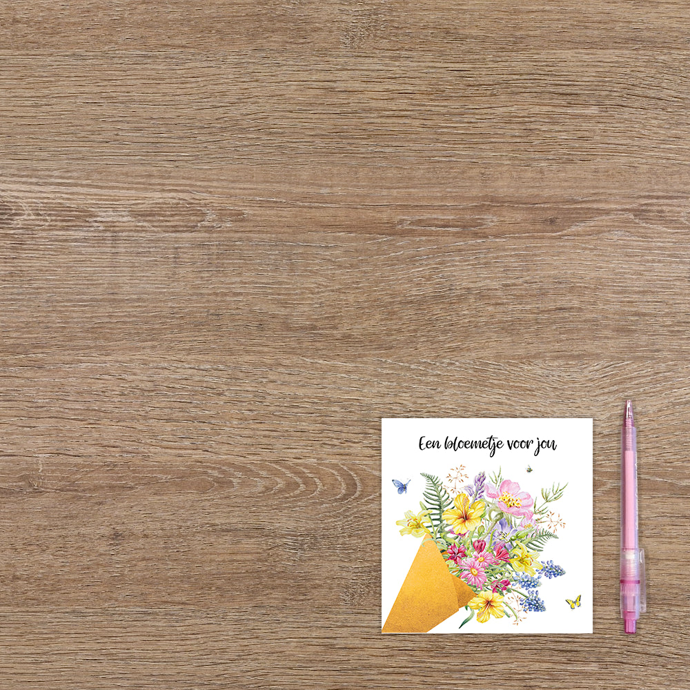 Een bloementje voor jou