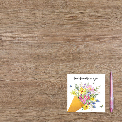 Een bloementje voor jou