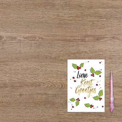 Lieve kerstgroetjes