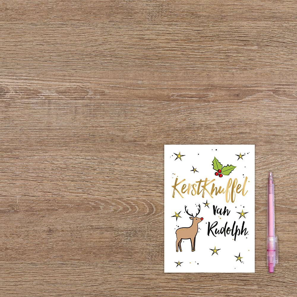 Kerstknuffel van Rudolph