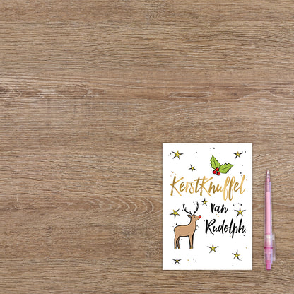 Kerstknuffel van Rudolph