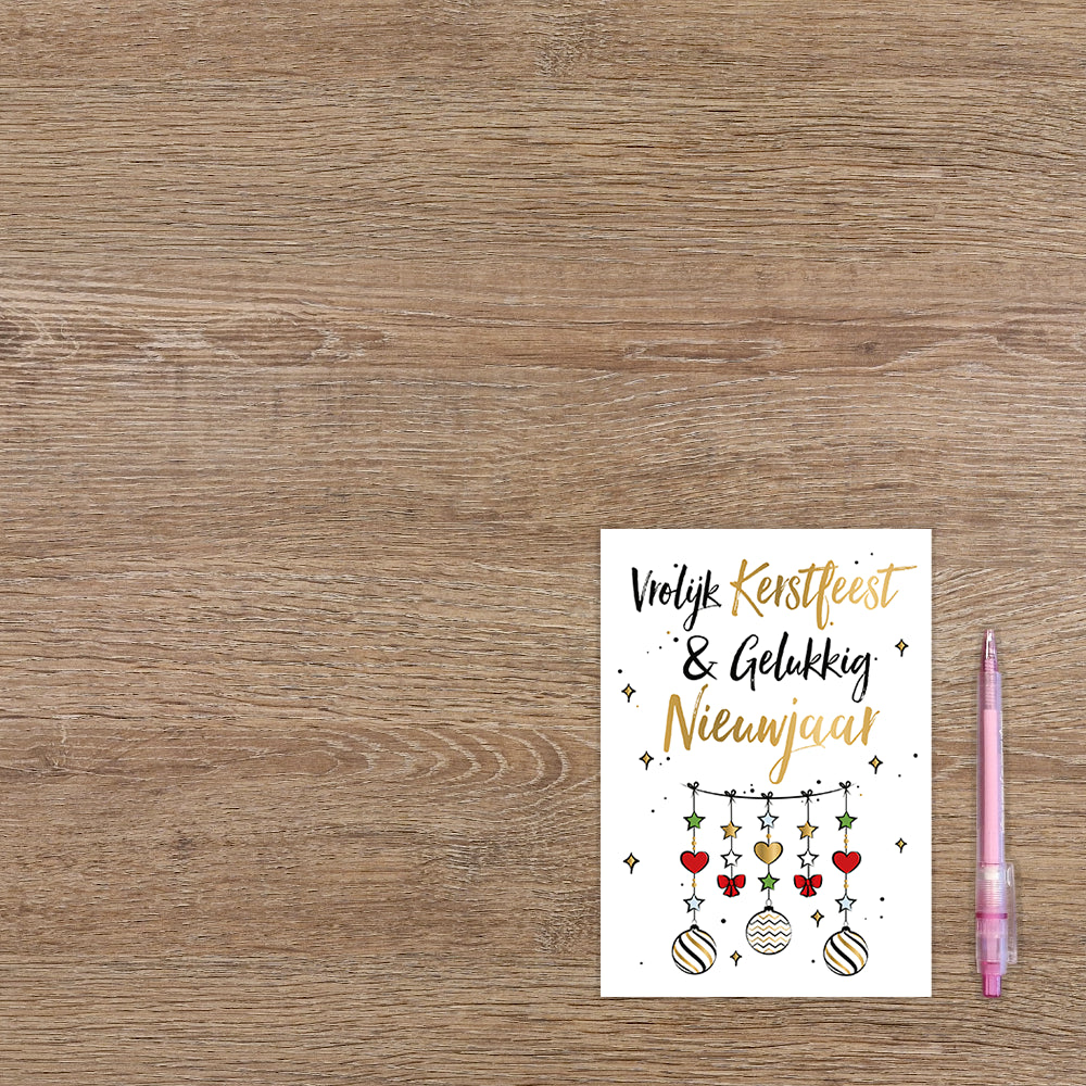 Vrolijk kerstfeest & gelukkig nieuwjaar