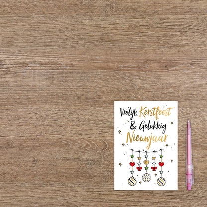 Vrolijk kerstfeest & gelukkig nieuwjaar