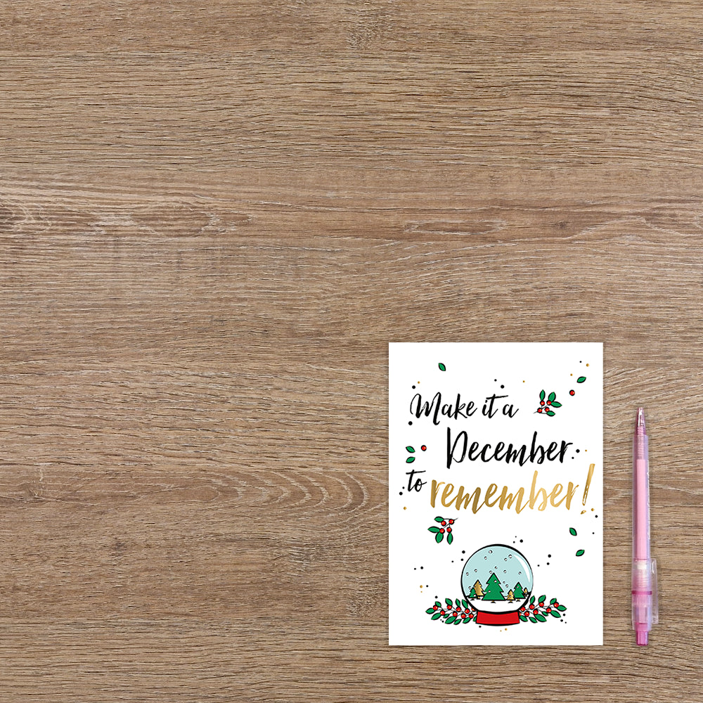 Make it a december to remember