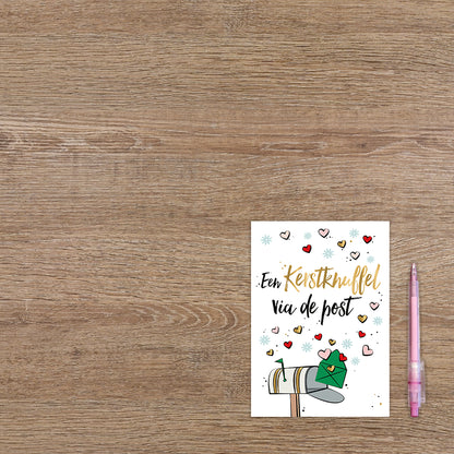 Een kerstknuffel via de post