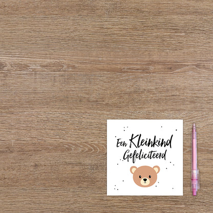Een kleinkind gefeliciteerd