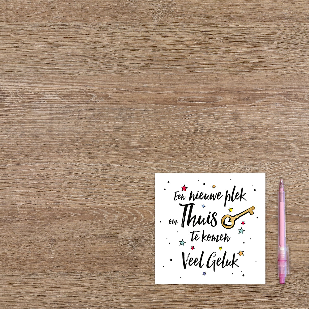 Een nieuwe plek om thuis te komen