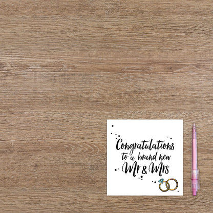 Congratulations to a brand new Mr & Mrs