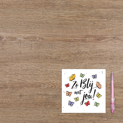 Zo blij met jou