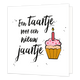 Een taartje voor een nieuw jaartje - Formaat: Standaard - Vorm: Vierkant - Verjaardagskaart - Op deze wenskaart staat de tekst: "Een taartje voor een nieuw jaartje" met een cupcake met kaarsje. - Snelwenskaart