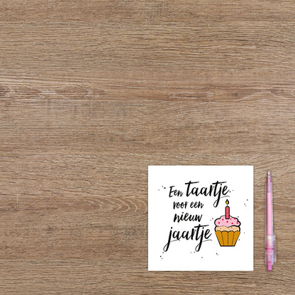 Een taartje voor een nieuw jaartje