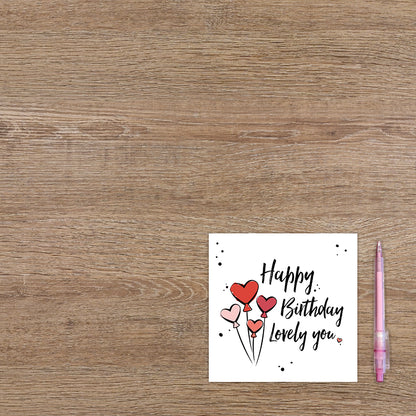 Happy birthday lovely you