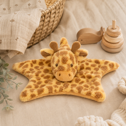 Baby knuffeldoekje giraffe