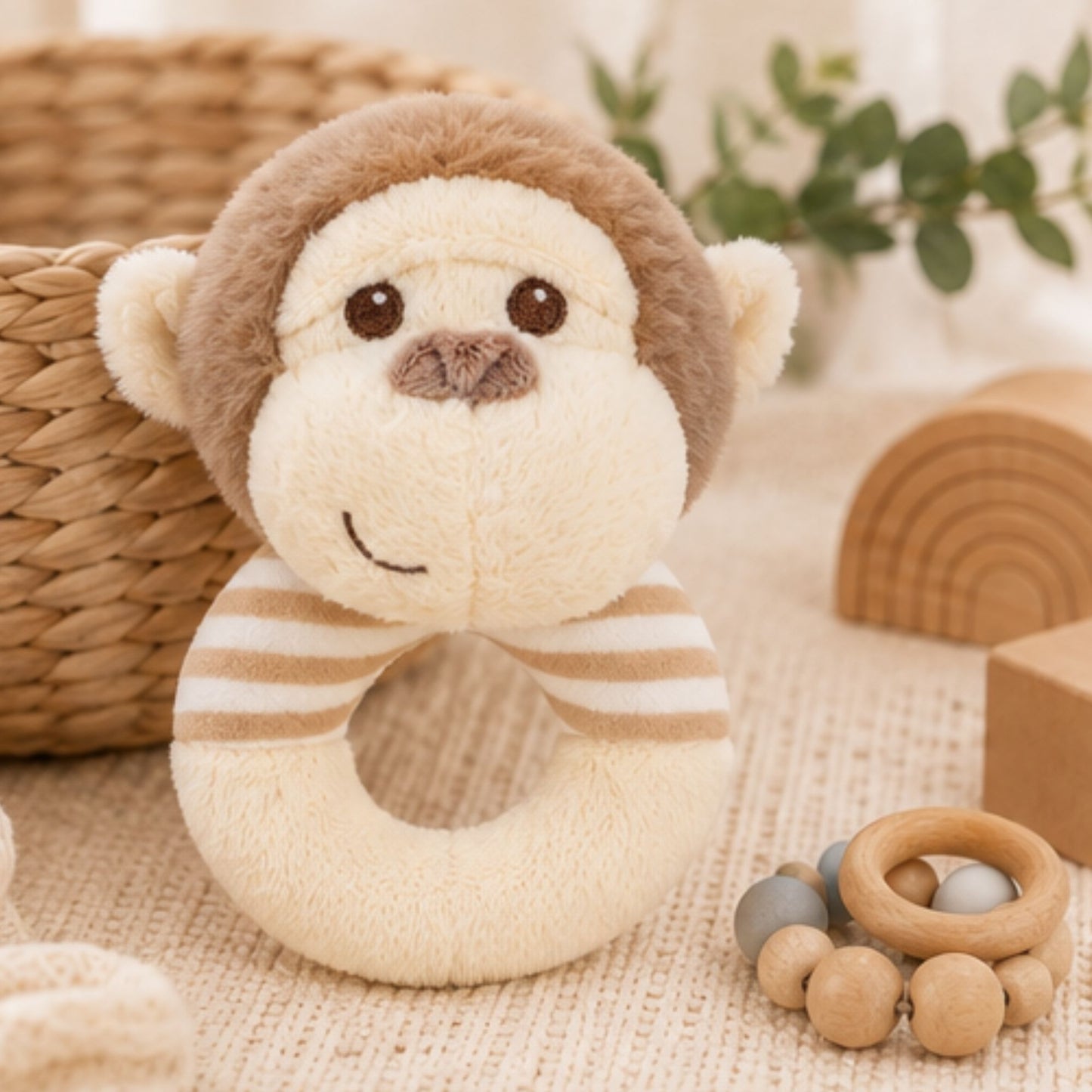 Baby rammelaar aapje