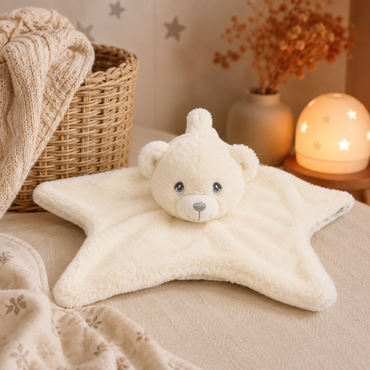 Baby knuffeldoekje beertje