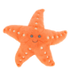 Knuffel zeester