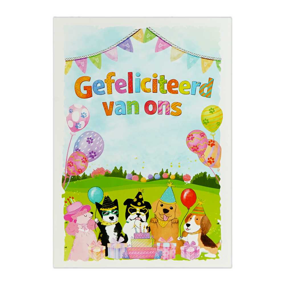 Gefeliciteerd van ons