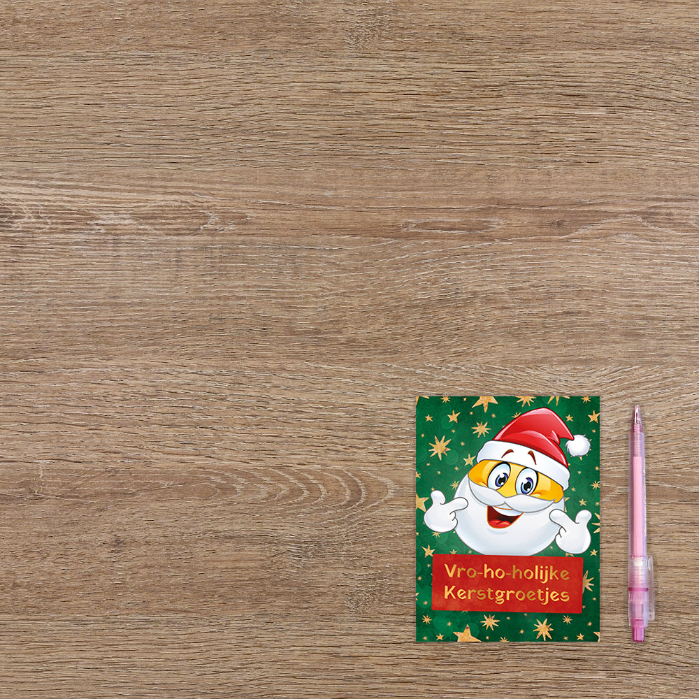 Vro-ho-holijke kerstgroetjes - 8 stuks