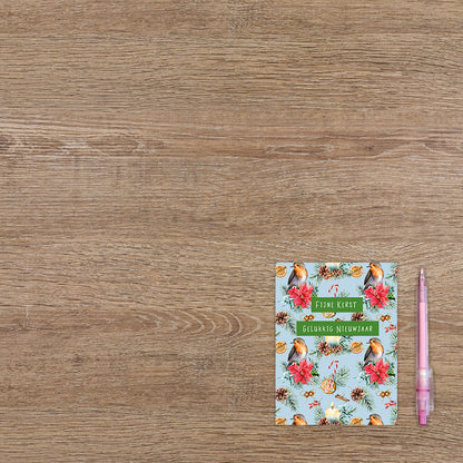 Fijne kerst gelukkig nieuwjaar - 8 stuks