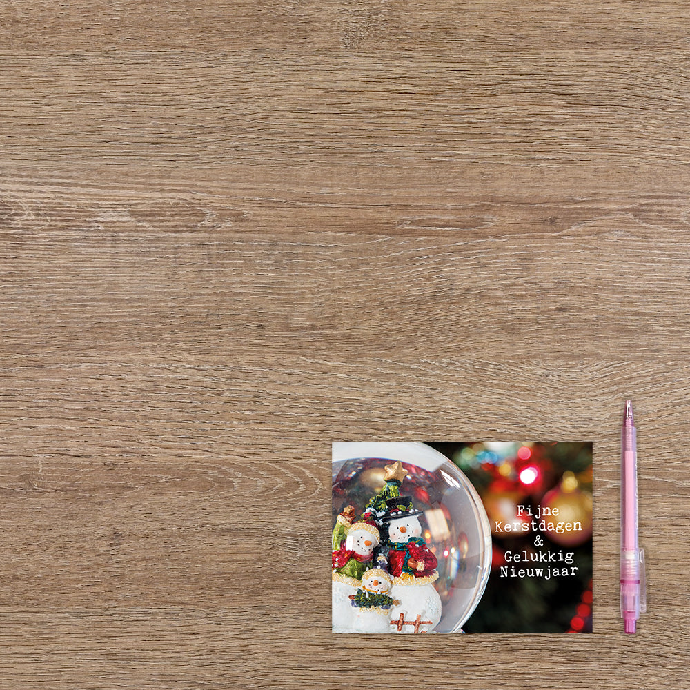 Fijne kerstdagen & gelukkig nieuwjaar - 8 stuks