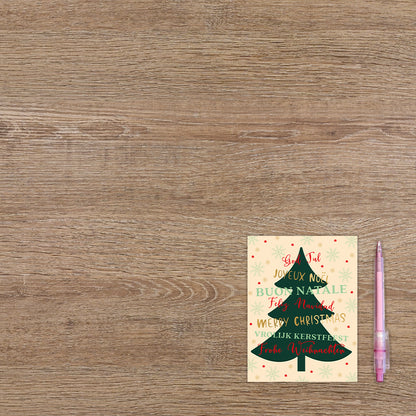 Vrolijk kerstfeest - 8 stuks