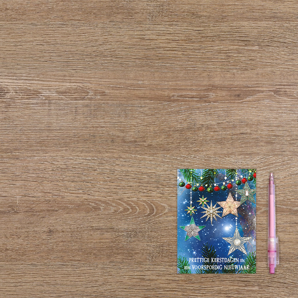 Prettige kerstdagen en een voorspoedig nieuwjaar - 8 stuks