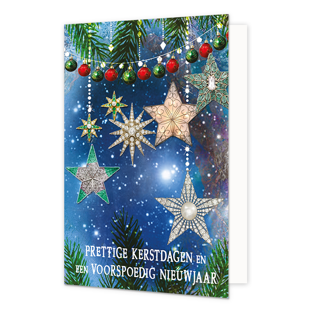 Prettige kerstdagen en een voorspoedig nieuwjaar - 8 stuks