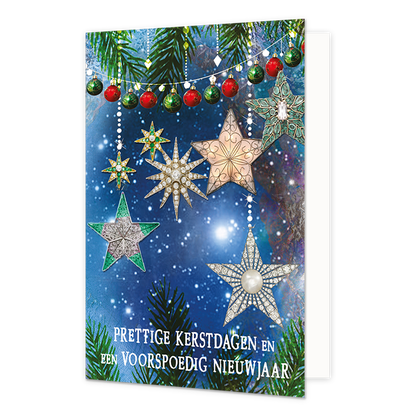 Prettige kerstdagen en een voorspoedig nieuwjaar - 8 stuks