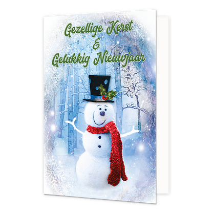 Gezellige kerst & gelukkig nieuwjaar - 8 stuks