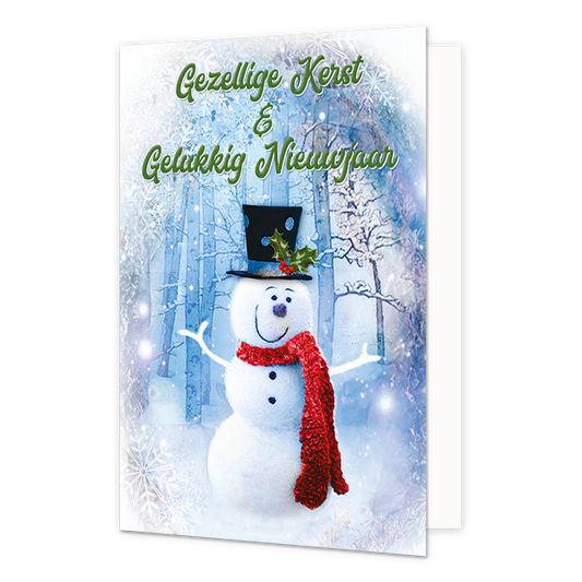 Gezellige kerst & gelukkig nieuwjaar - 8 stuks