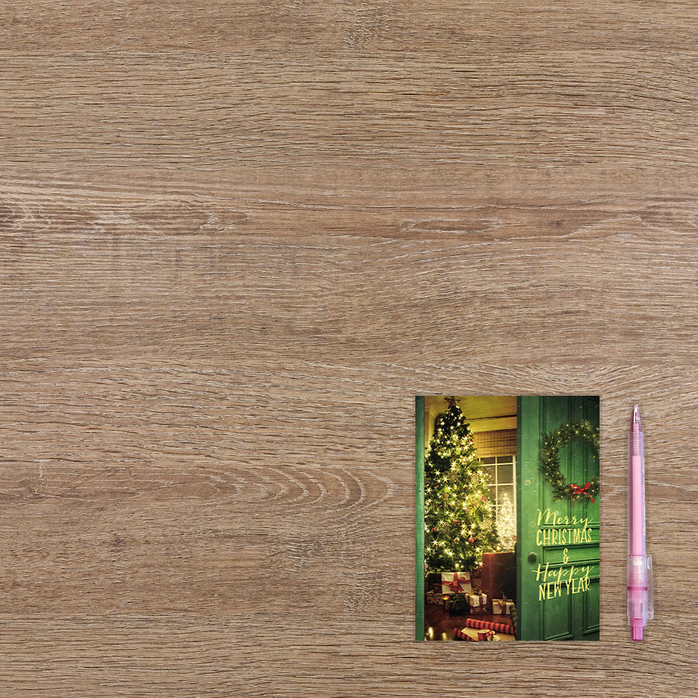 Merry christmas & happy new year - 8 stuks