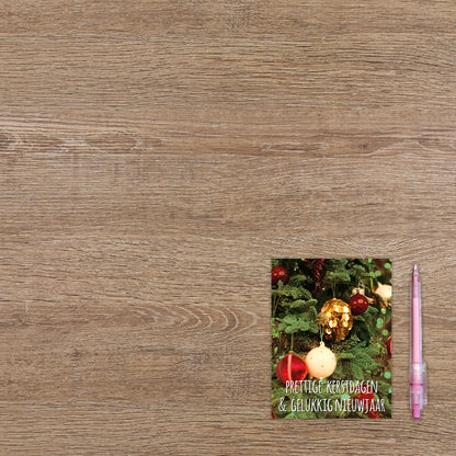 Prettige kerstdagen & gelukkig nieuwjaar - 8 stuks