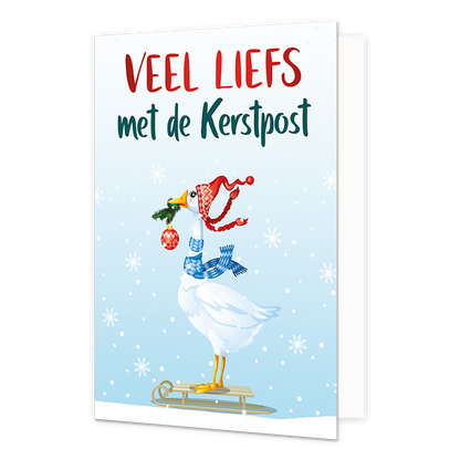 Fijne kerstdagen & gelukkig nieuwjaar - 8 stuks