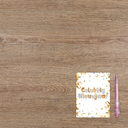 Gelukkig nieuwjaar - 8 stuks