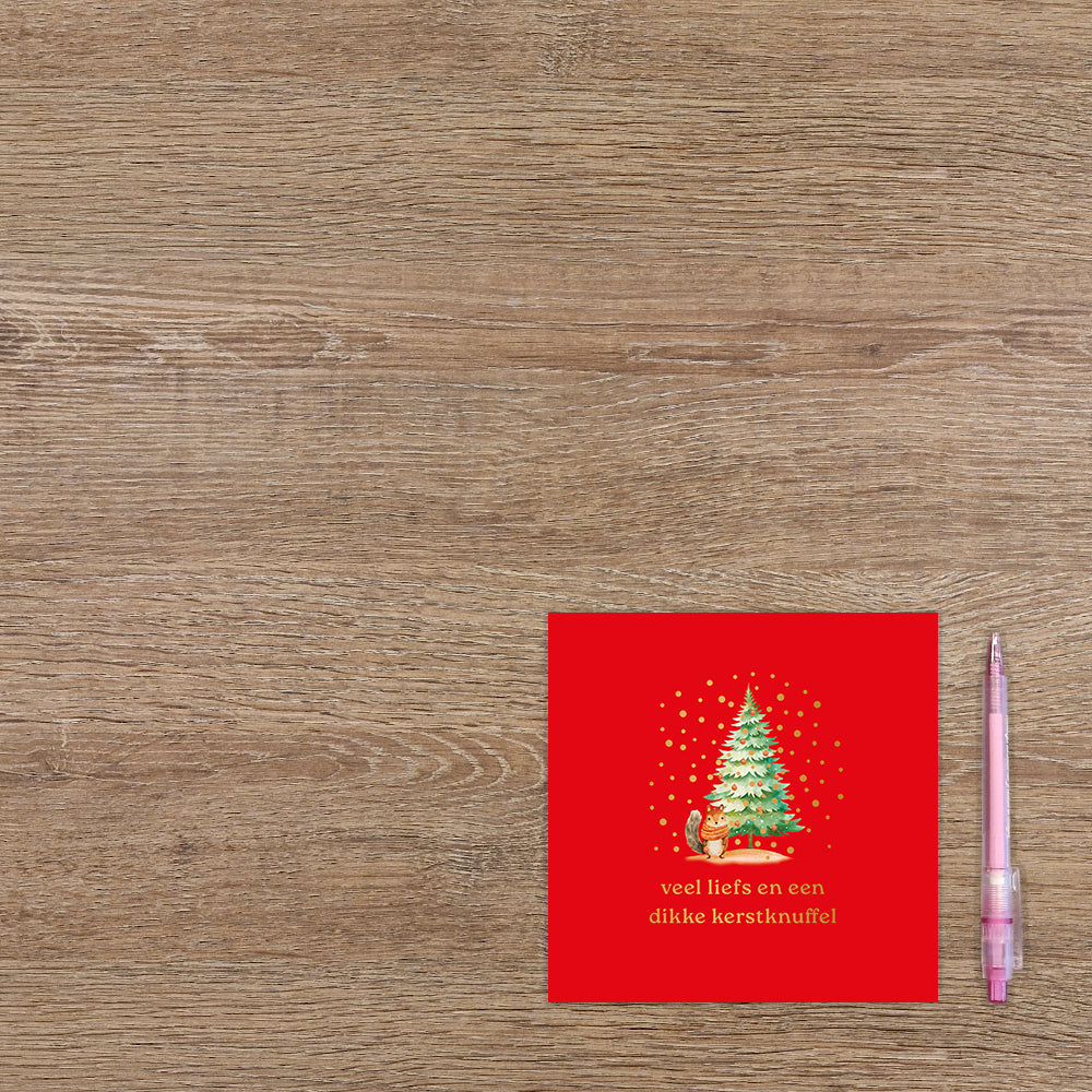 Veel liefs en een dikke kerstknuffel