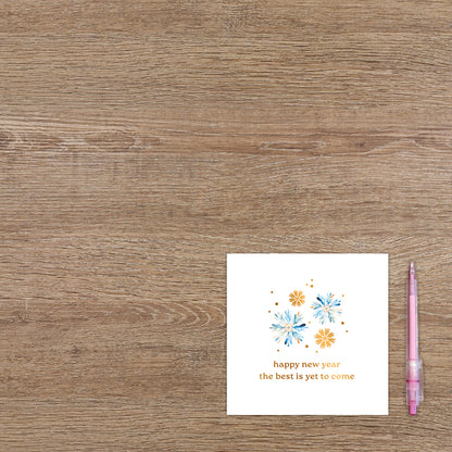 Happy new year the best is yet to come