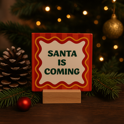 Santa is coming