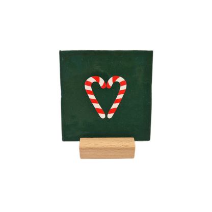 Candy canes hart