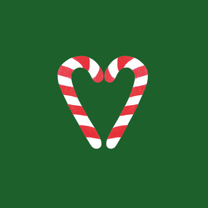 Candy canes hart