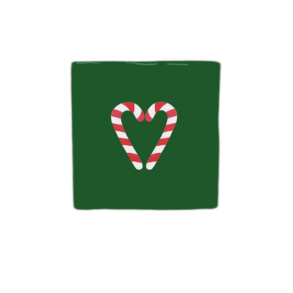 Candy canes hart