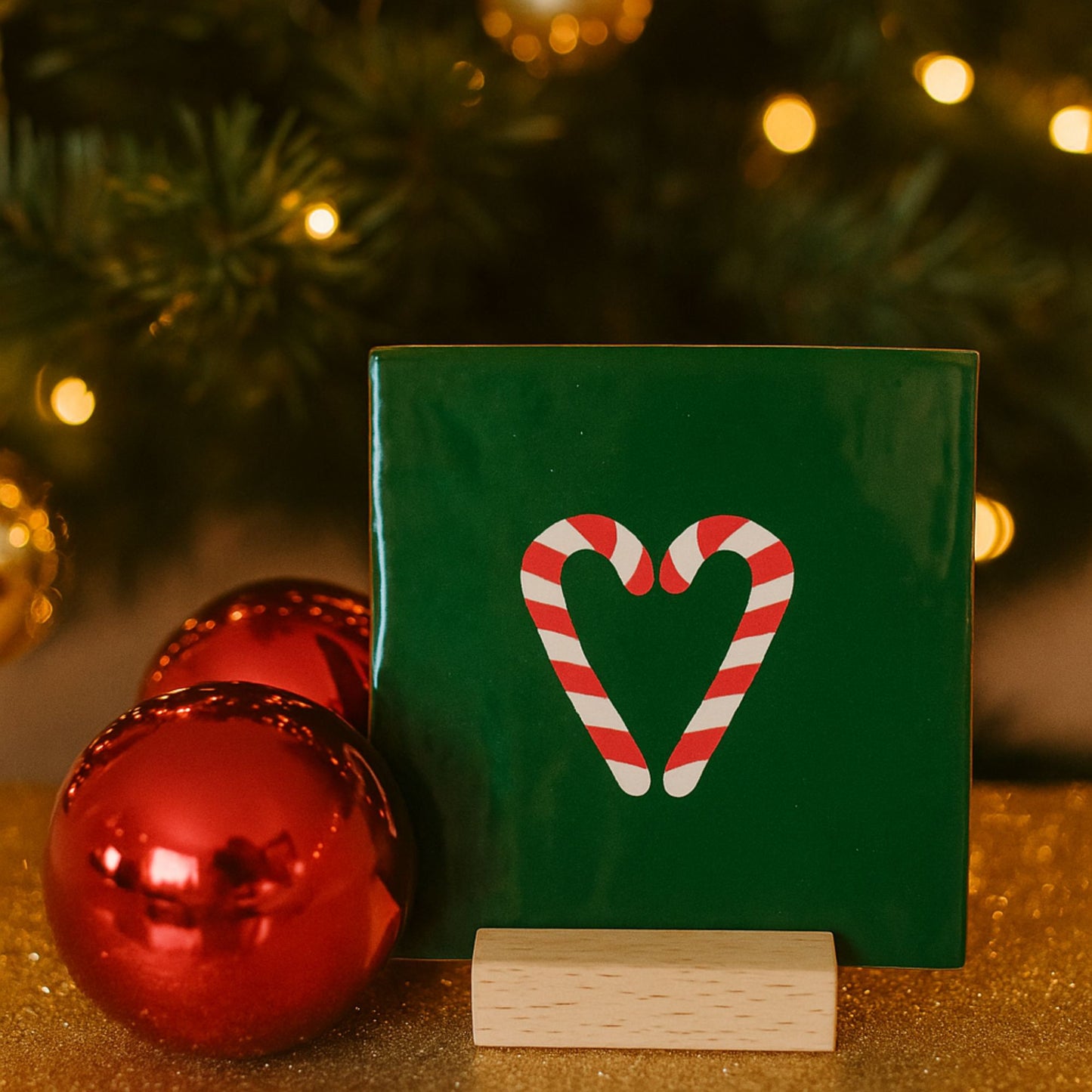 Candy canes hart