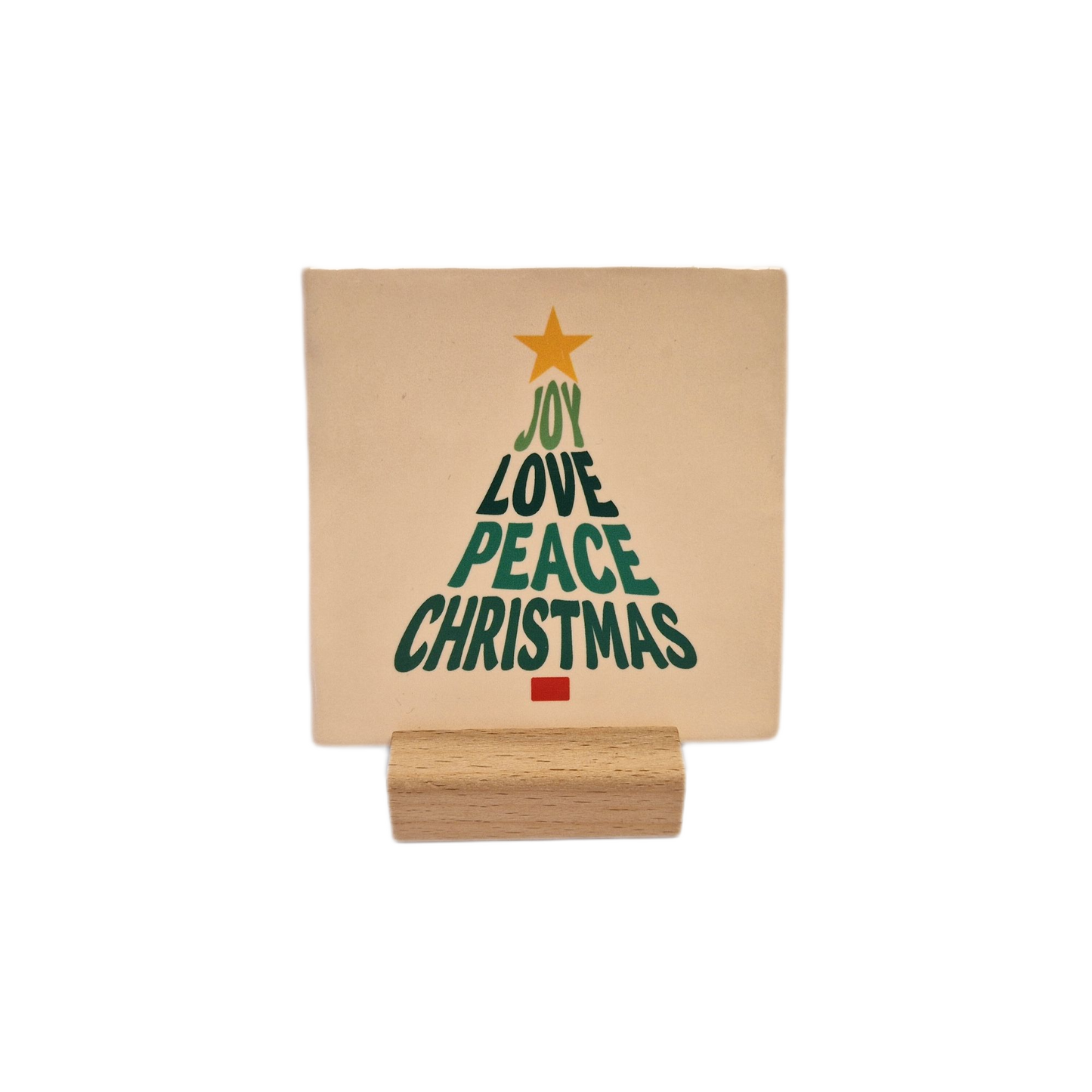 Joy love peace christmas