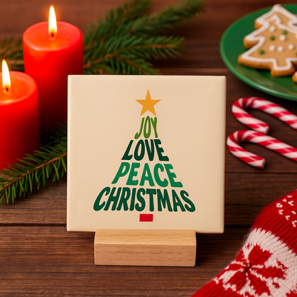 Joy love peace christmas