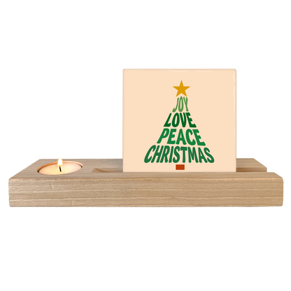 Joy love peace christmas