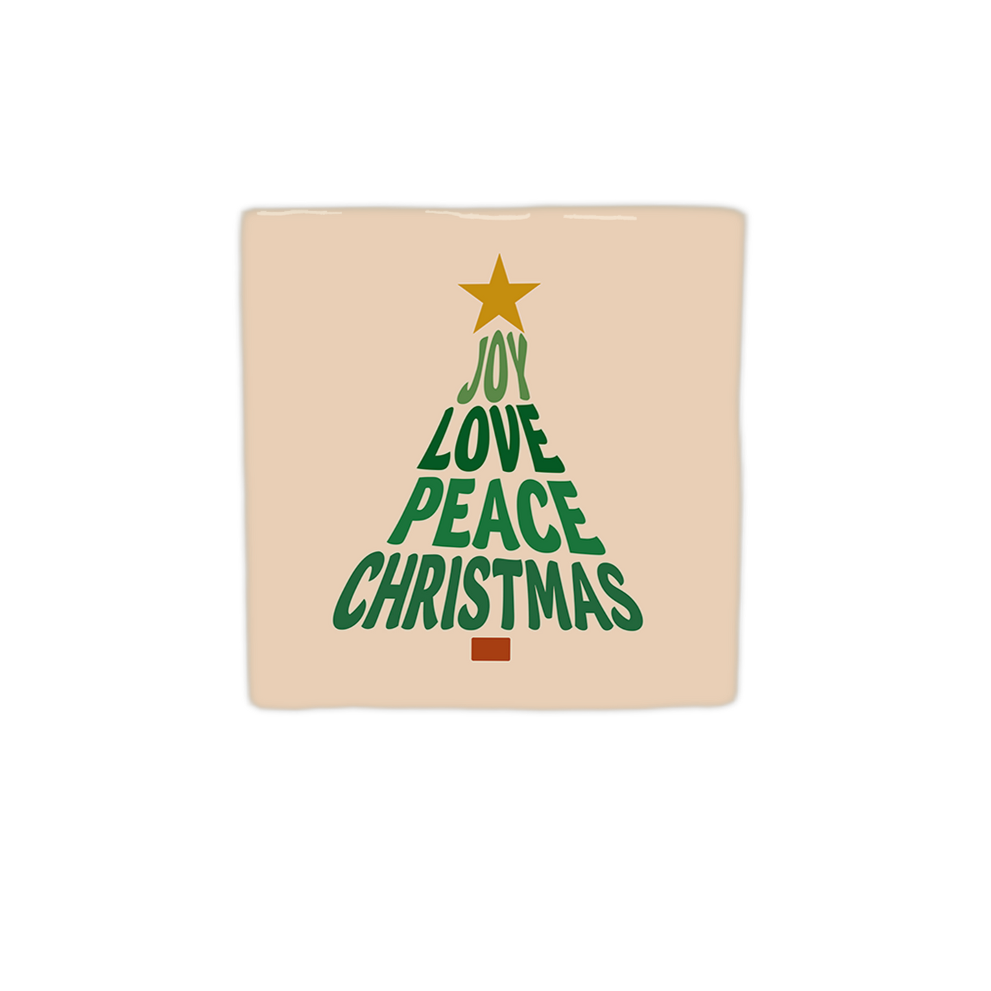Joy love peace christmas