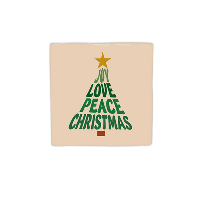Joy love peace christmas
