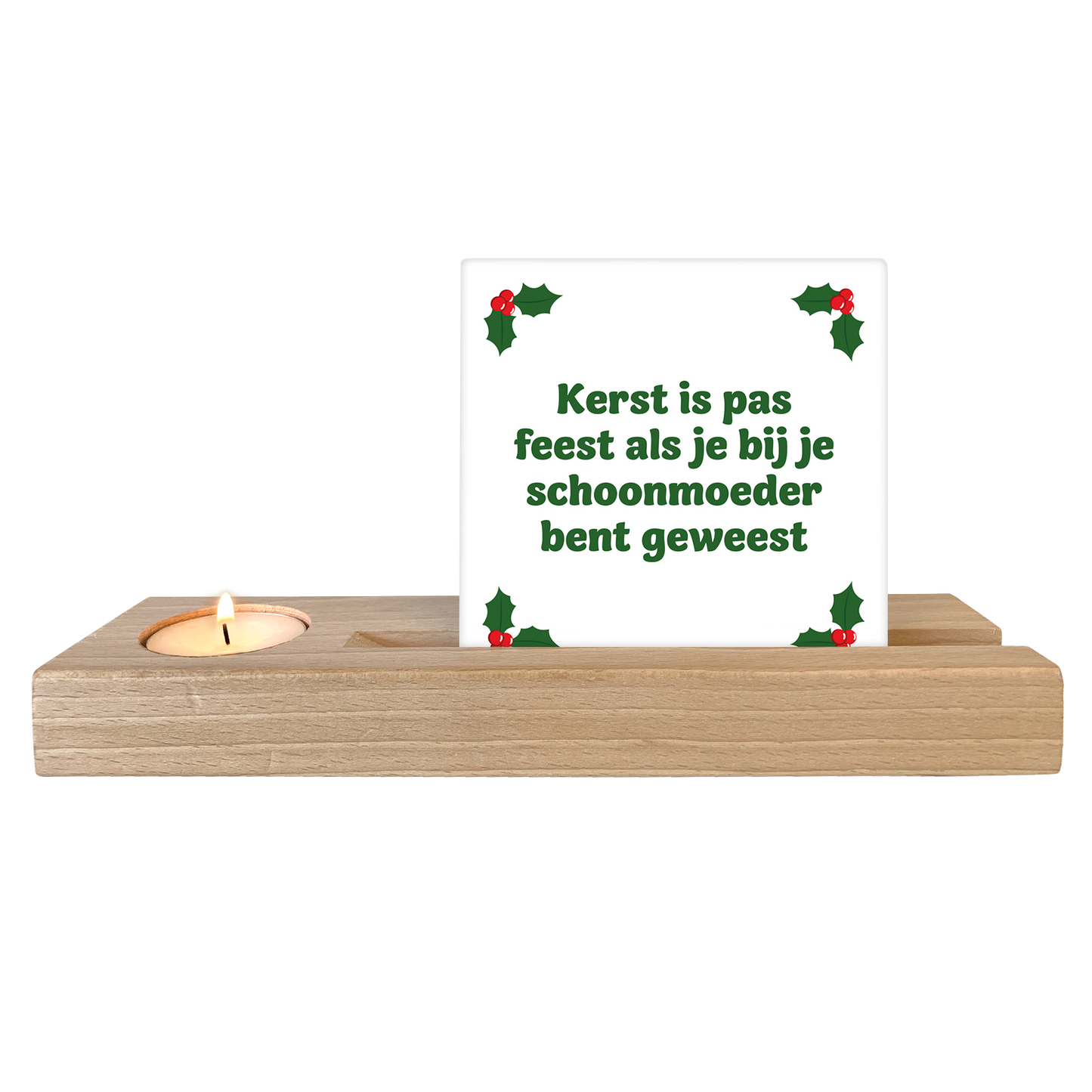 Kerst is pas feest als je bij je schoonmoeder bent geweest